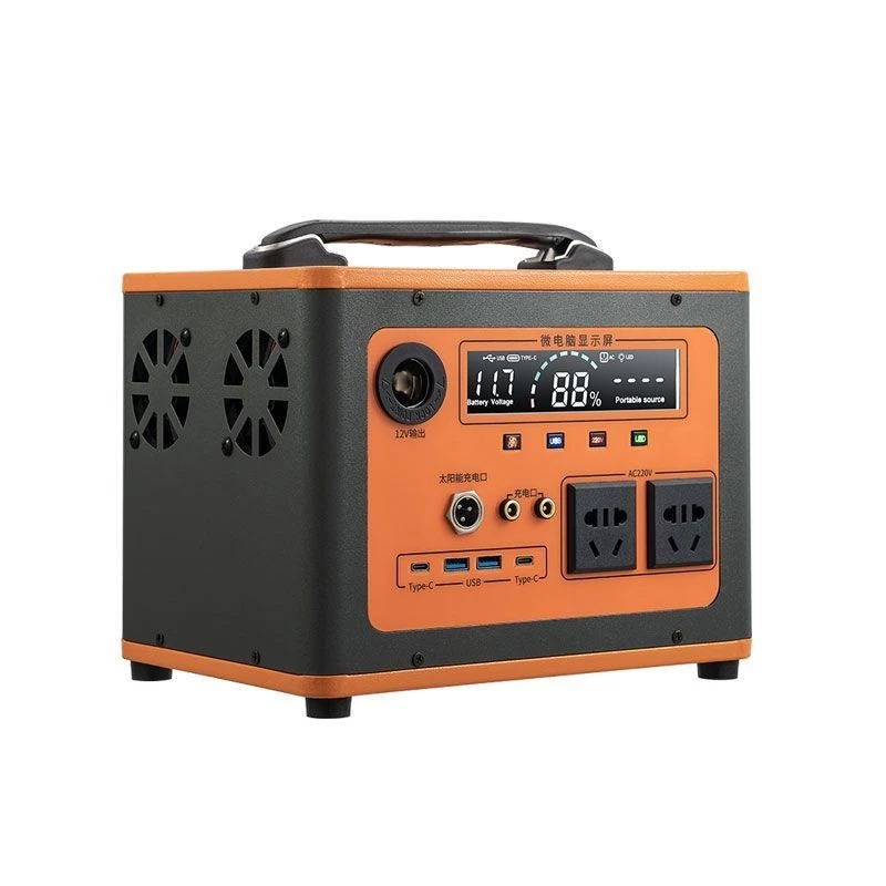 แบตเตอรี่พกพาขนาดใหญ่ 220V แบตเตอรี่ลิเธียมสำหรับใช้กลางแจ้ง สำหรับการเดินทาง แผงลอย รถฉุกเฉิน และใช้ในบ้าน